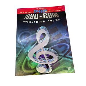 Ten Years Of Pop Music History 1990–2000 Red Book Piano/Vocal/Chords Songbook WB